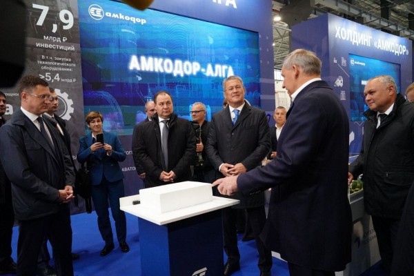 Компания «Амкодор» открыла свой первый завод в индустриальном парке «Уфимский»