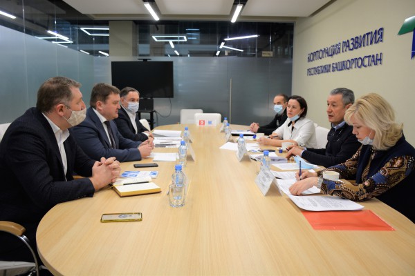 В Корпорации развития Республики Башкортостан состоялась встреча с представителями компании «Кроношпан»