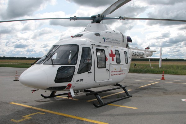 Башкортостан получил второй вертолет для санитарной авиации