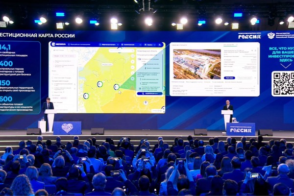 Более 14 тысяч площадок под производства: Минэкономразвития РФ представило инвестиционную карту России