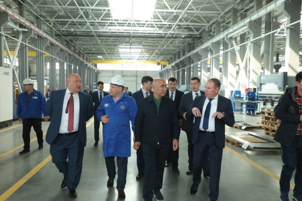 Представителям власти Узбекистана презентовали производственные площадки ОЭЗ «Алга»
