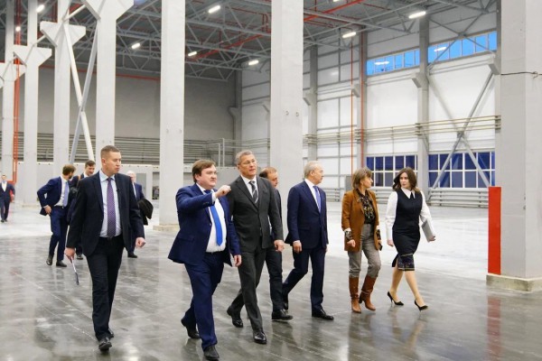 В Башкортостане состоялось техническое открытие производственного комплекса индустриального парка «Уфимский»